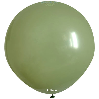 Balon Jumbo Latex 45cm Eucalyptus Retro 8008