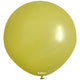 Jumbo Latex Balloon 45cm Olive Retro 8009