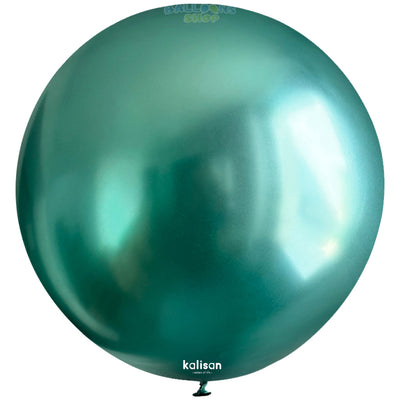 Balon Jumbo Latex 60cm Verde Mirror 5006 Kalisan