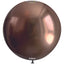 Jumbo Latex Balloon 60cm Chocolate Mirror 5014
