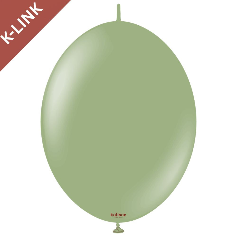 K-Link Eucalyptus Retro Latex Balloons 30cm 8008 31280082