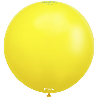 Balon Jumbo Latex 90cm Galben Standard 2315