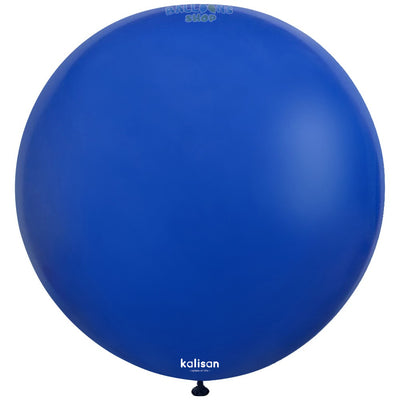 Jumbo Latex Balloon 90cm Dark Blue Standard 2319
