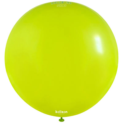 Jumbo Latex Balloon 90cm Lime Green Standard 2324