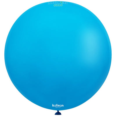 Jumbo Latex Balloon 90cm Baby Blue Standard 2328