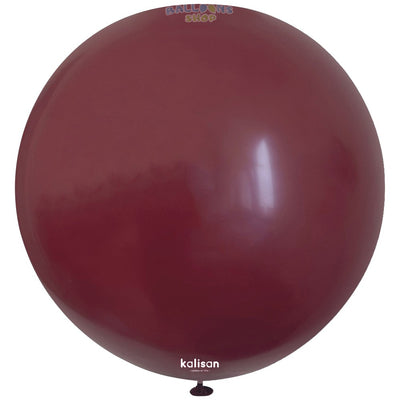 Jumbo Latex Balloon 90cm Burgundy Standard 2340