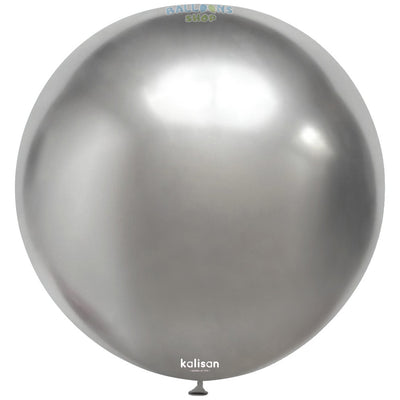 Balon Jumbo Latex 90cm Silver Mirror 5002