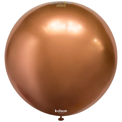 Jumbo Latex Balloon 90cm Copper Mirror 5008