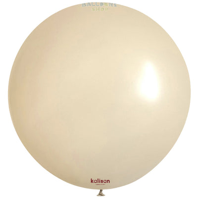 Balon Jumbo Latex 90cm White Sand Retro 8015