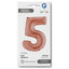 Balon Folie Cifra 5 Rose Gold 36cm