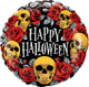 Balon Folie Happy Halloween Cranii 45cm ANAGRAM 14988
