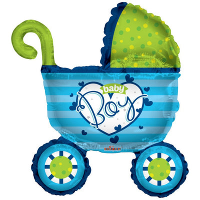 Foil Balloon 91cm It's a Boy Stroller