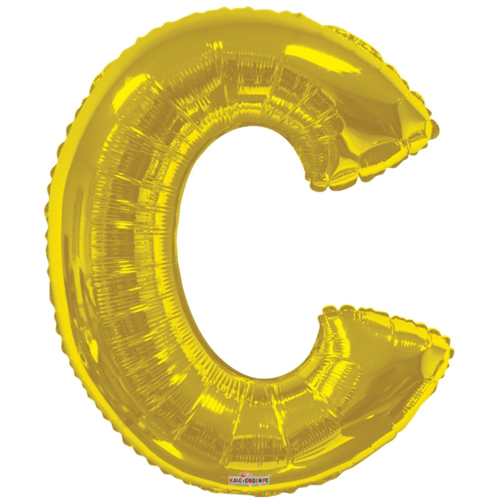 Balon folie litera C auriu 15262-34