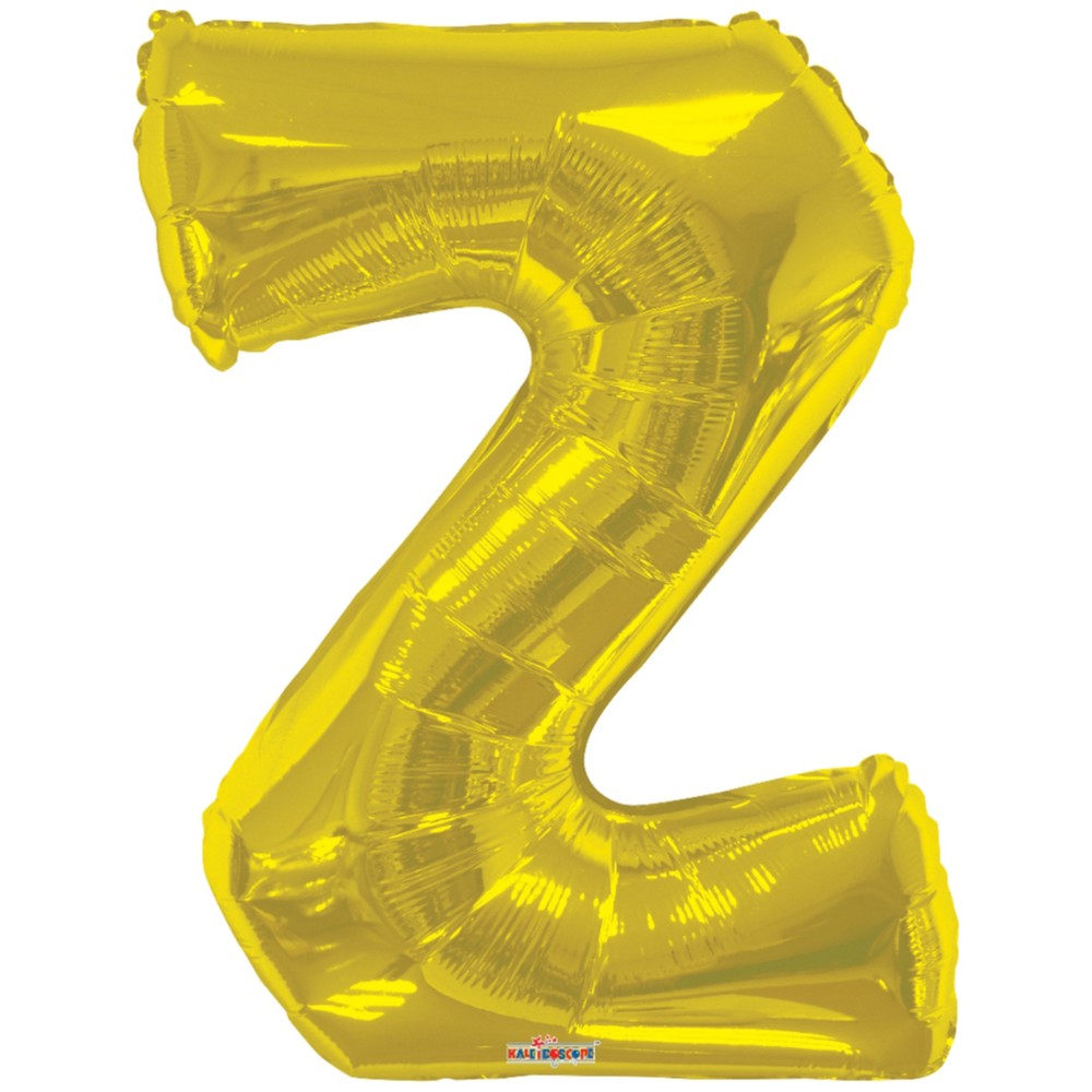 Balon folie litera Z auriu 15285-34
