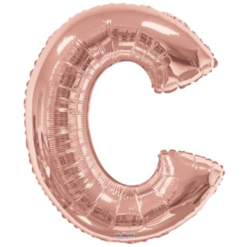 Balon folie litera C Rose-Gold 15612-34