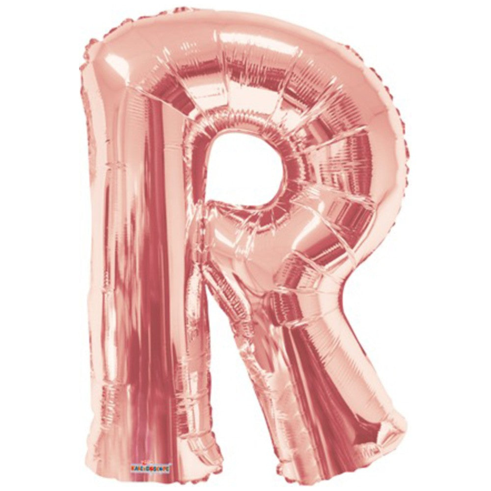 Balon folie litera R Rose-Gold 15627-34