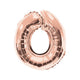 Balon folie 35cm litera O ROSE-GOLD 15664-14