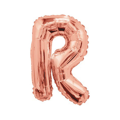 Balon folie 35cm Litera R ROSE-GOLD 15667-14