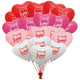 Baloane inima imprimate Te iubesc 30 cm Balloons Shop
