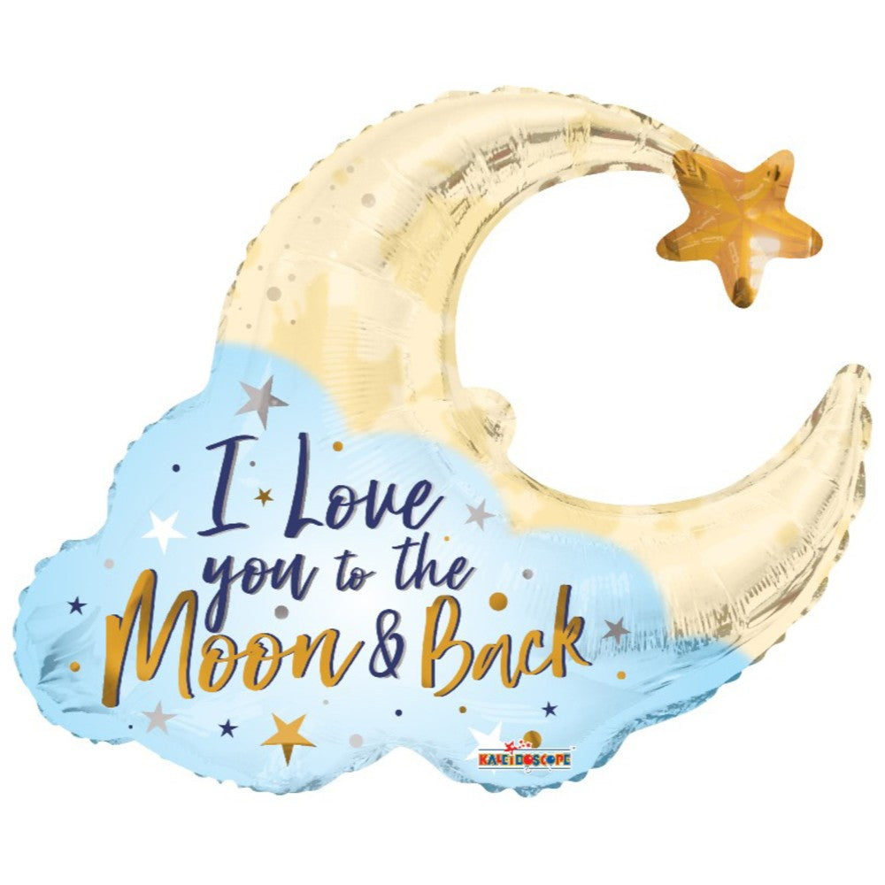 Balon folie 91cm I Love You to the Moon