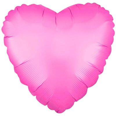 Balon Folie 45cm Inima ROZ SATIN
