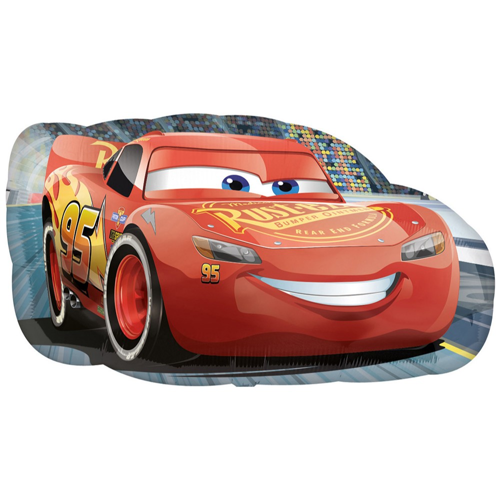 SuperShape Foil Balloon Lightning McQueen 76x43cm ANAGRAM 3537002