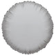Foil balloon, 45 cm, round, silver, 17420