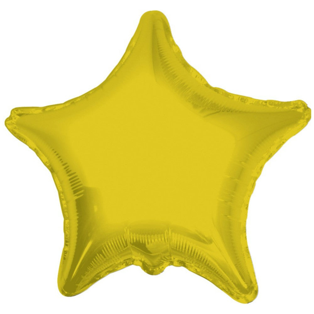 Balon folie 45 cm stea aurie 17573