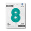 Tiffany Number 8 Foil Balloon 102cm