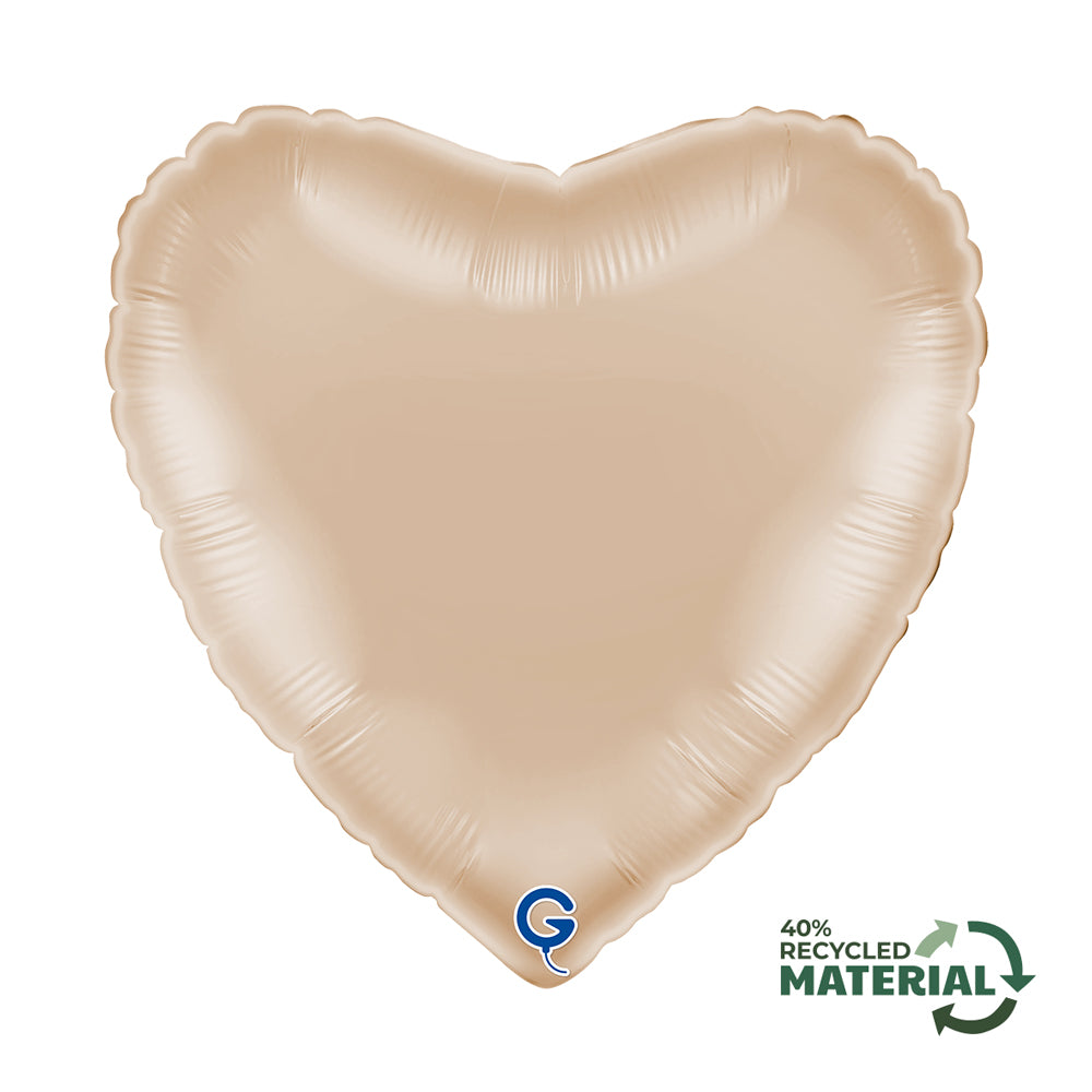 Balon Folie Inima Californian Gold 46cm