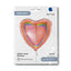 Balon Folie Inima Rose Gold Holografica 46 cm Grabo