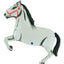 Foil Balloon White Horse Figurine 86cm