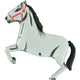 Balon Folie Figurina Cal Alb 86cm