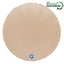 Balon Folie Rotund Mat Cappuccino 46cm