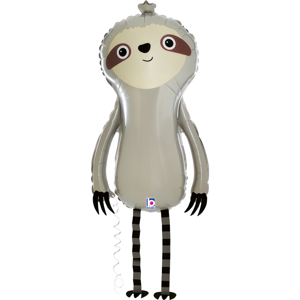 94cm Foil Balloon Petwalker Sloth