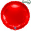Balon Folie Rotund Rosu 46cm