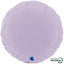 Round Matte Lilac Foil Balloon 46cm