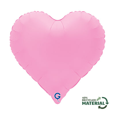 Balon Folie Inima Sweetie Mat Sakura Pink 46cm