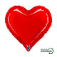 Red Sweetie Heart Foil Balloon 45cm