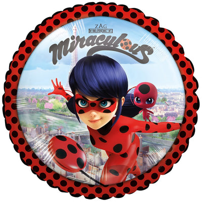 Foil Balloon Miraculous 43cm AMS 37792 01