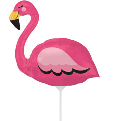 Balon Folie Mini Figurina Flamingo 27x27cm (Aer) 3969402