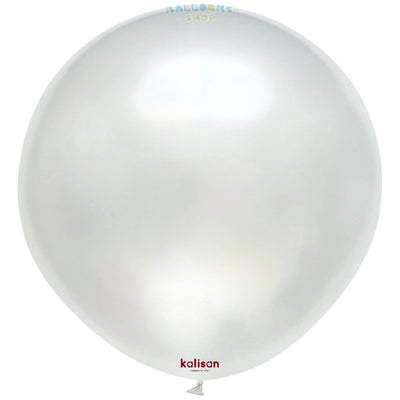 Balon Jumbo Latex 60cm Pearl White 7001