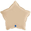 Balon Folie Stea Satin Ivory 46 cm Grabo