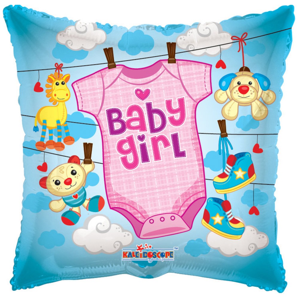 Balon folie Baby Girl Body 19089