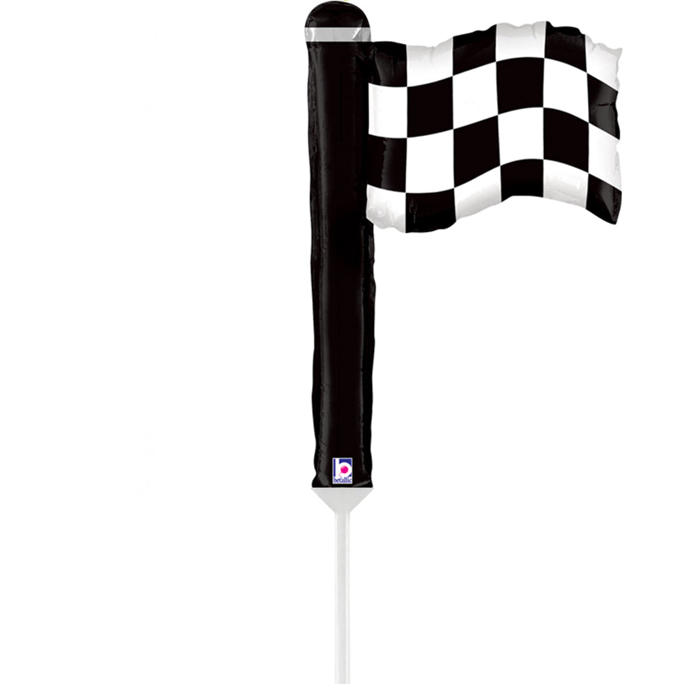 Foil Balloon Mini Figure Flag 21x30cm (AIR) Grabo