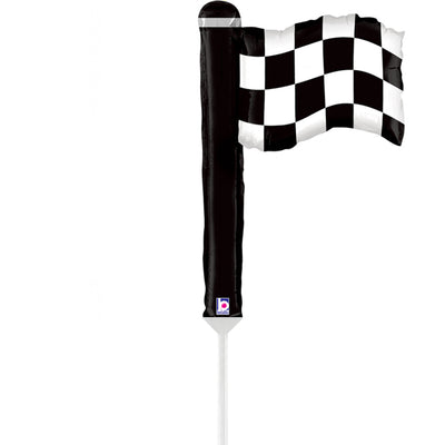 Foil Balloon Mini Figure Flag 21x30cm (AIR) Grabo