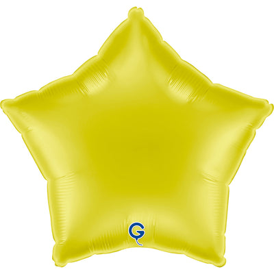 Balon Folie Stea Galbena 46cm