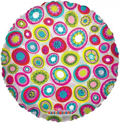 Foil Decorative Balloon Colorful Polka Dots 19258