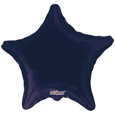 Balon folie 45 cm stea bleumarin 19351