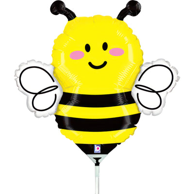 Foil Balloon Mini Bee Figurine 30cm